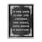 Stupell Industries Funny Haunted House Phrase Framed Giclee Art